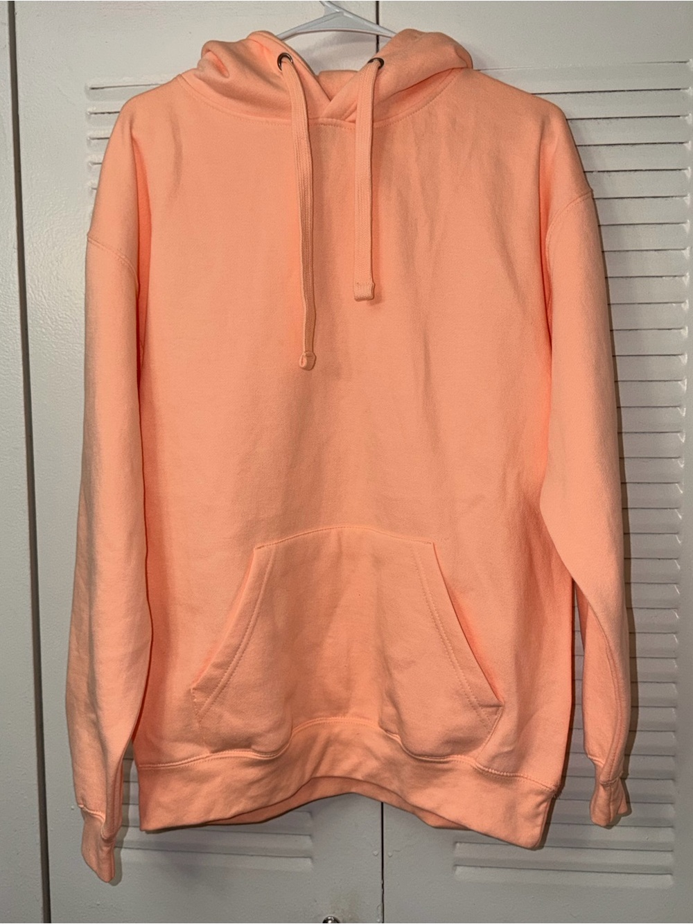 Pacific & Co Women’s Perfect Hoodie in peach, size M